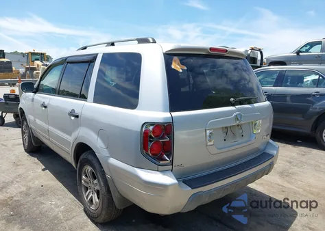 2003 Honda Pilot Ex из США, поврежденный, VIN 2HKYF18423H584830